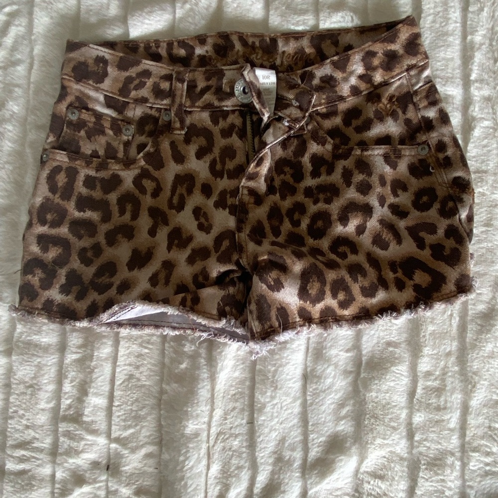 Cheetah Print Shorts